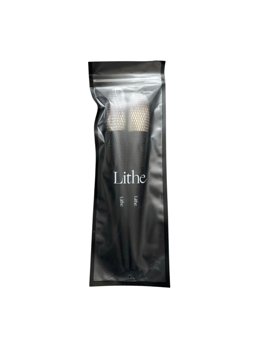 Lithe Beauty 2 Pc Makeup Brush Set Powder Bronzer Face Brushes New